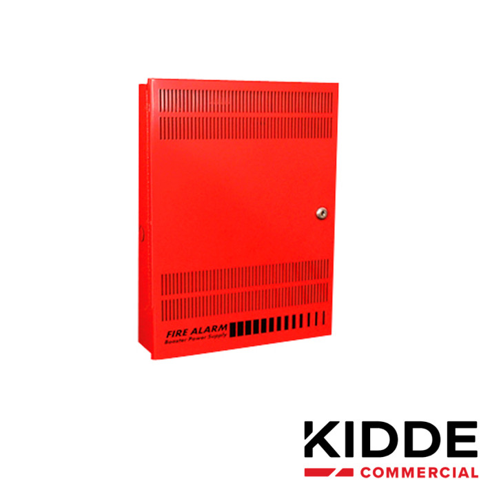 Fuente de poder para notificación booster 24 VDC 4 NAC clase B convertibles a 2 clase A 6.5AMP KIDDE BPS6A