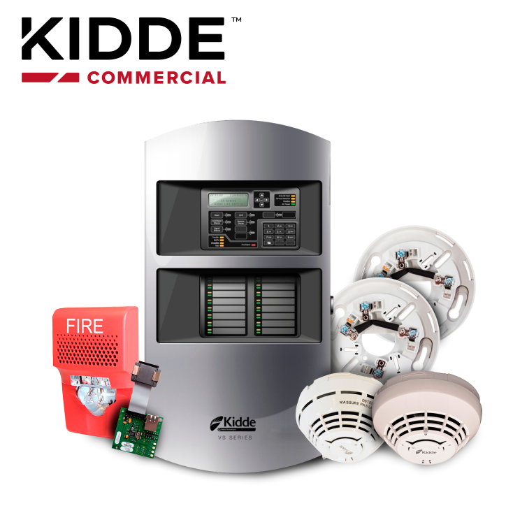 KIT PRO DETECCION DE INCENDIO ESCALABLE / PARA PROYECTOS DE 300 A 100 0 MTS CUADRADOS / MAYOR COBERTURA - SECTORIZACION Y SUPERV