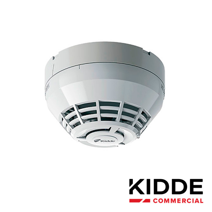 Detector direccionable de humo y temperatura direccionable óptico sensor de calor de tasa de aumento KIDDE KI-OSHD Detector direccionable de humo y temperatura direccionable óptico sensor de calor de tasa de aumento KIDDE KI-OSHD