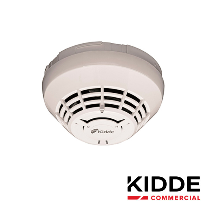 DETECTOR DIRECCIONABLE KIDDE KI-OSHCD OPTICO DE HUMO, TEMPERATURA Y MONOXIDO DE CARBON, REQUIERE BASE DE LA SERIE KI PARA SU INT
