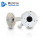 MERIVA TECHNOLOGY KIT DE MONTAJE KMER01 para Cámaras Domo y Bullet - Base de Conexiones y Brazo de Montaje para Pared o Techo