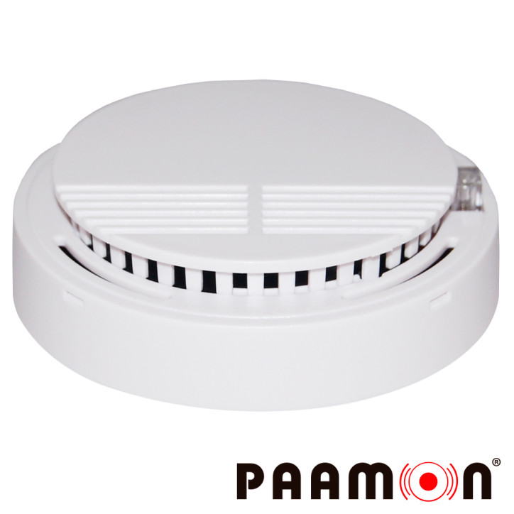 Detector de humo autónomo inalámbrico autónomo montaje en techo o pared PAAMON PAM-SMK20