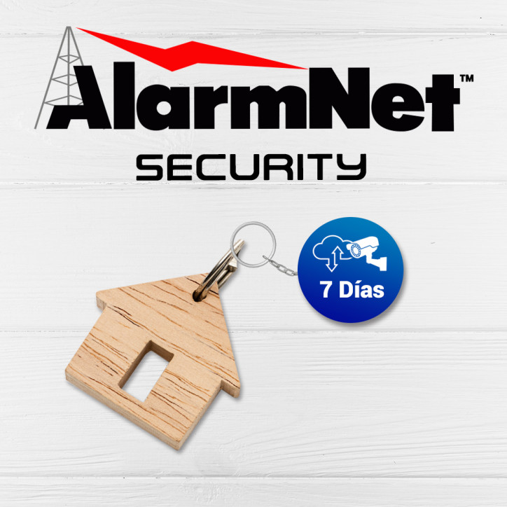 SERVICIO ALARMNET VIDEO EN LA NUBE POR CAMARA RESIDEO 7-DAY*
