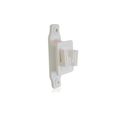 AISLADOR DE PASO PARA POSTE DE 1/2 O 3/4 COLOR BLANCO PARA CERCAS ELECTRIFICADAS. ALT-AIS2 VENTA POR PIEZA