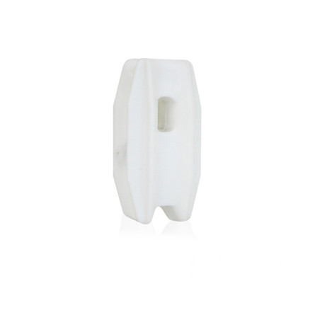 AISLADOR DE ESQUINA PARA POSTE DE 1/2pulg O 3/4pulg COLOR BLANCO PARA CERCAS ELECTRIFICADAS. ALTER ALT-AIS3 VENTA POR PIEZA