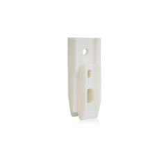 AISLADOR CHALLENGER PARA POSTE DE 1/2 O 3/4 PULGADAS COLOR BLANCO PARA CERCAS ELECTRIFICADAS. ALTER ALT-AIS3 VENTA POR PIEZA