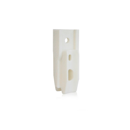 AISLADOR CHALLENGER PARA POSTE DE 1/2 O 3/4 PULGADAS COLOR BLANCO PARA CERCAS ELECTRIFICADAS. ALTER ALT-AIS3 VENTA POR PIEZA