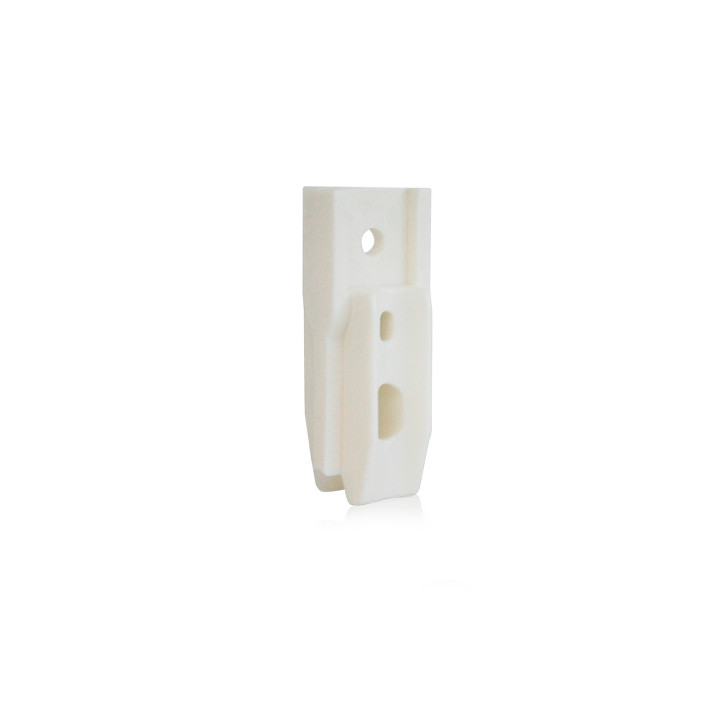Aislador de esquina para poste para poste de 1/2 o 3/4 pulgadas aislamiento máximo 18 KV material ALTER ALT-AIS4 BLANCO