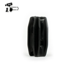 AISLADOR DE ESQUINA PARA POSTE DE 1/2 O 3/4PULGADA COLOR NEGRO PARA CERCAS ELECTRIFICADAS. ALTER ALT-AIS3 VENTA POR PIEZA