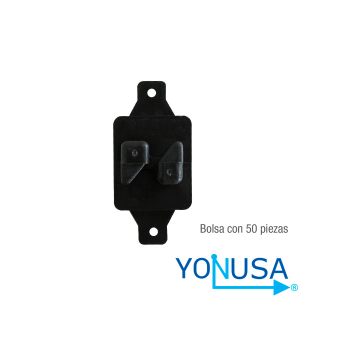 AISLADOR DE PASO PREMIUM PARA CERCAS ELECTRIFICADAS YONUSA AIS01 50PZAS X BOLSA