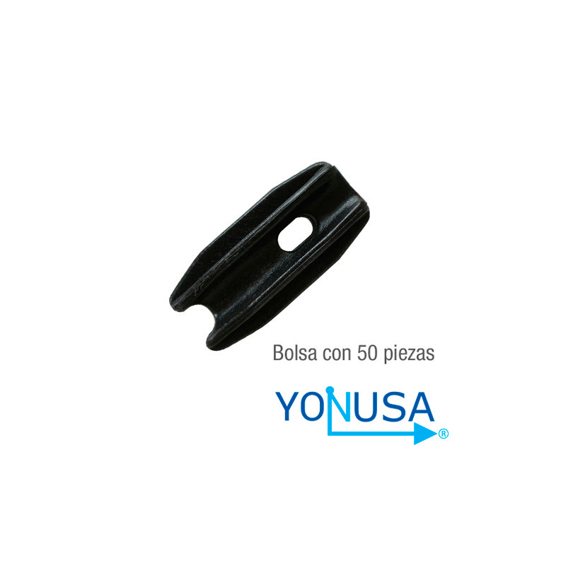 AISLADOR DE ESQUINA PREMIUM PARA CERCAS ELECTRIFICADAS YONUSA AIS02 50PZAS X BOLSA