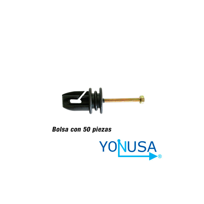 AISLADOR DE MULTIPLE 3 EN 1 PREMIUM YONUSA AIS03 50PZAS X BOLSA SE PUEDE USAR COMO AISLADOR DE PASO, DE ESQUINA O TENSOR