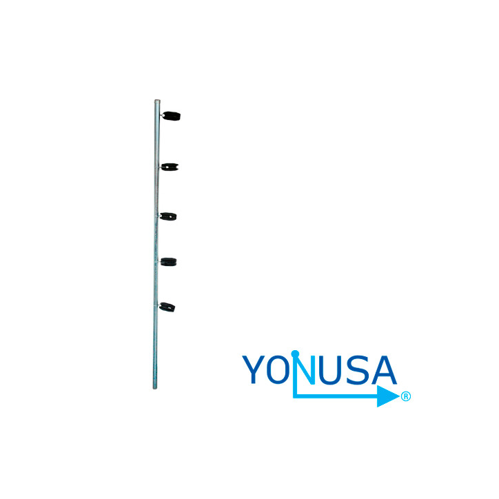 Poste esquina Galvanizado 1.2 mts de longitud 1" de diámetro YONUSA POSTE ESQUINA PREMIUM