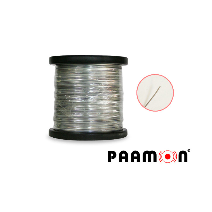 Alambre para cerca electrificada Bobina 500MTS Aleación de aluminio Diámetro 1.27mm PAAMON PAM-CAC500