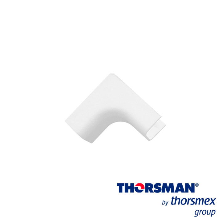 Esquinero interior para canaleta TMK 0812 interior para TMK 0812 color blanco THORSMAN 5020-02001 Esquinero interior para canaleta TMK 0812 interior para TMK 0812 color blanco THORSMAN 5020-02001