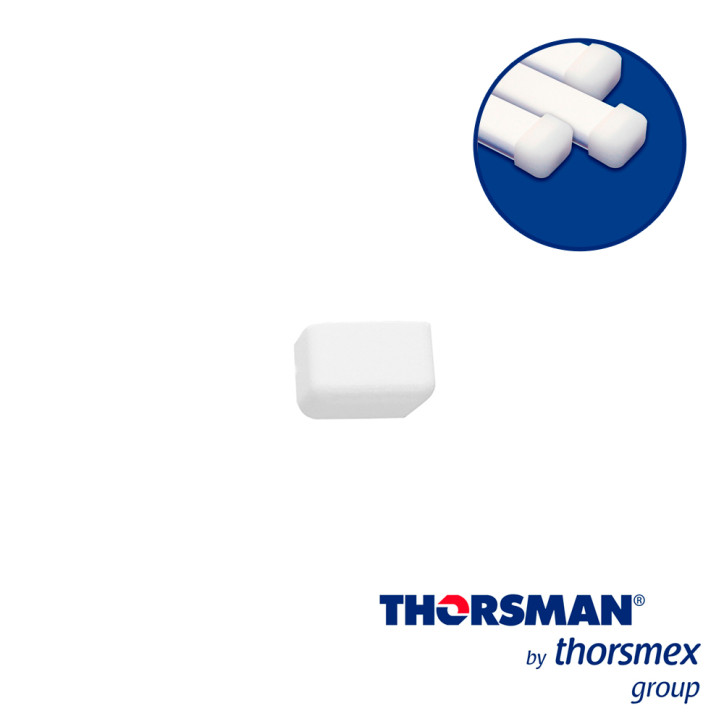 Tapa final para canaleta TMK0812 para TMK0812 color blanco auto-extinguible THORSMAN 5090-02001