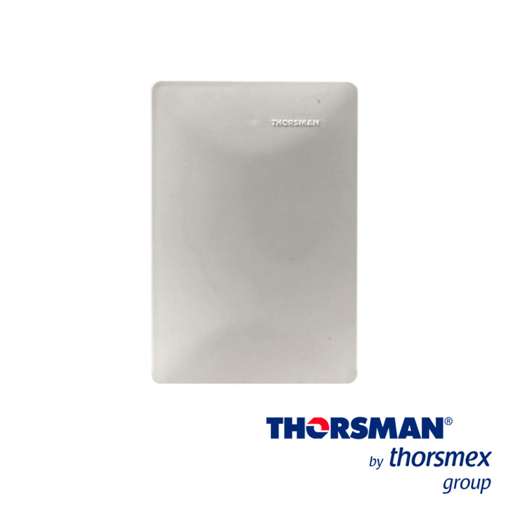 Tapa para caja Alta rigidez dieléctrica Para uso en interiores Color blanco THORSMAN 7200-02001
