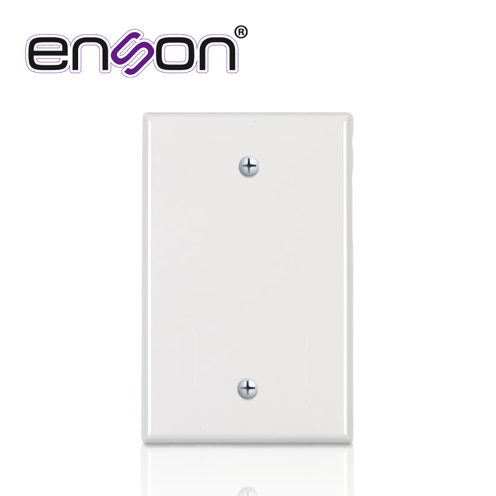 Tapa ciega rectangular estándar rectangular estándar uso interior incluye 2 tornillos ENSON ENS-948 Tapa ciega rectangular estándar rectangular estándar uso interior incluye 2 tornillos ENSON ENS-948