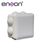 CAJA PLASTICA ENSON ENS-PCB0909 FABRICADA EN PLASTICO ABS GRIS / DIMENSIONES 89 × 89 × 50 MM / GRADO DE PROTECCION IP55 / TAPA A
