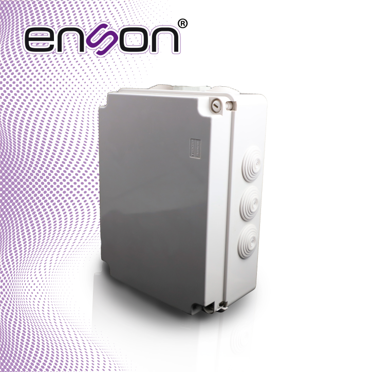 Caja plástica rectangular tipo estanca tipo estanca IP55 plástico ABS ENSON ENS-NEM22 Caja plástica rectangular tipo estanca tipo estanca IP55 plástico ABS ENSON ENS-NEM22