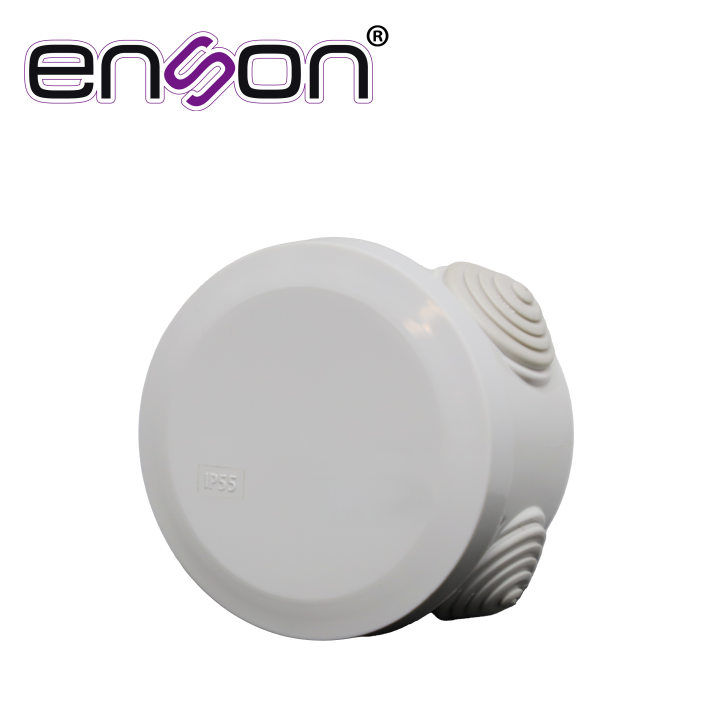 Caja plástica estanca estanca circular dimensiones 70 × 48 mm ENSON ENS-PCC70 Caja plástica estanca estanca circular dimensiones 70 × 48 mm ENSON ENS-PCC70
