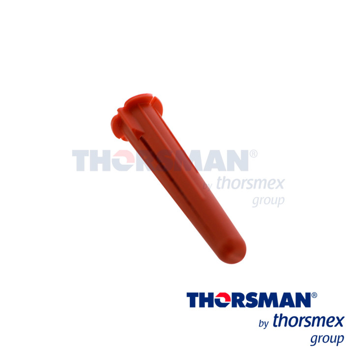 Taquete Color rojo Bolsa 1000 piezas Doble expansión THORSMAN 1103-14000