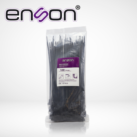 Cincho de nylon reutilizable ENSON ENS-CHR200 4.8x200mm