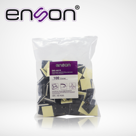 Base porta cincho autoadherible ENSON ENS-AG19 25 mm Nylon 66