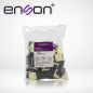 BASE PORTA CINCHO DE NYLON ENSON ENS-AG19 DE 25 X 25MM AUTOADHERIBLE BOLSA DE 100 PZ