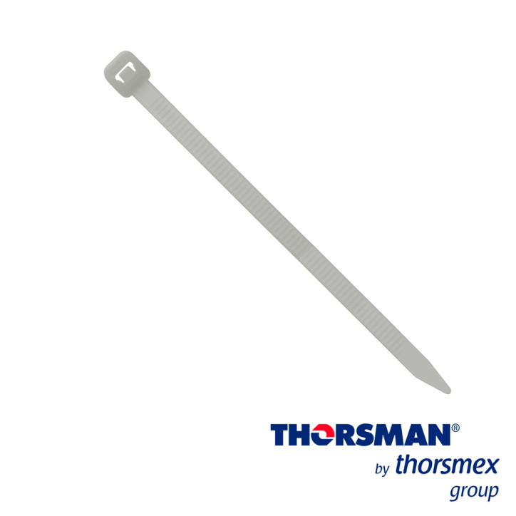 Cincho Nylon Color natural L 100 mm A 2.5 mm THORSMAN 4200-01000 Cincho Nylon Color natural L 100 mm A 2.5 mm THORSMAN 4200-01000