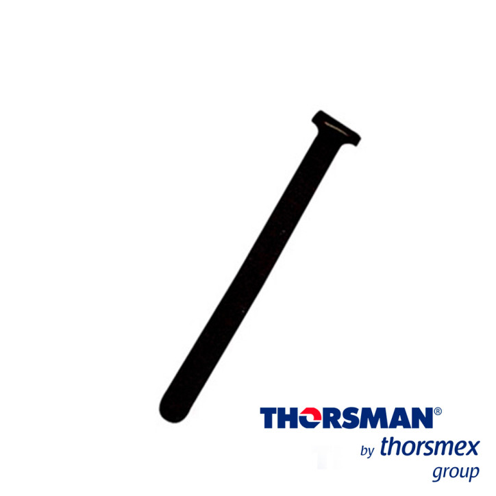 Cincho de contacto 150 mm largo 12 mm ancho Reutilizable THORSMAN 4300-02001