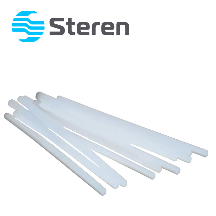 Cartucho de silicón para pistola pega-todo 10 cm x 1 1 cm de diámetro Pega cerámica cartón madera STEREN HER-242 SILICON