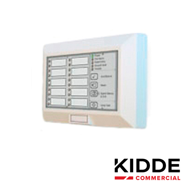 ANUNCIADOR REMOTO LED VIGILANT RLED-C-SP / K-RLED-C-SP A 4 HILOS EN ESPAÑOL, CUENTA CON CONTROLES COMUNES (SILENCIAR PANEL, RESE