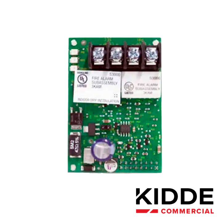 Tarjeta controladora de lazo sencilla un solo lazo hasta 250 puntos Cableado Clase A o B KIDDE V-SLC2-1