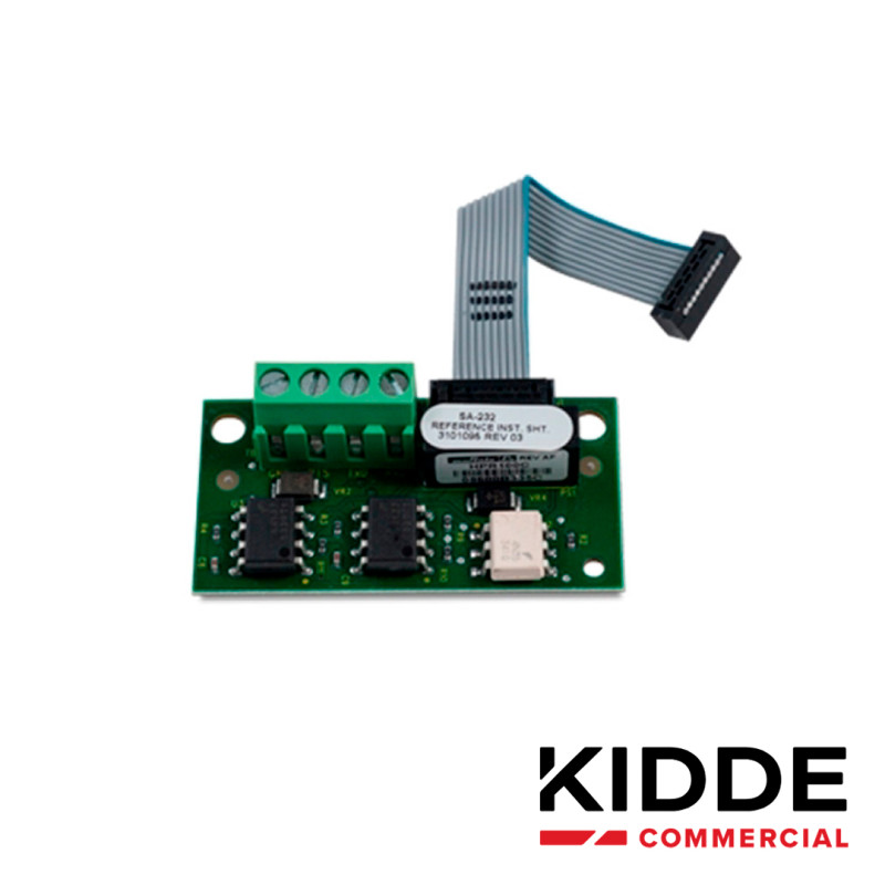 Tarjeta interfaz RS-232 KIDDE SA-232