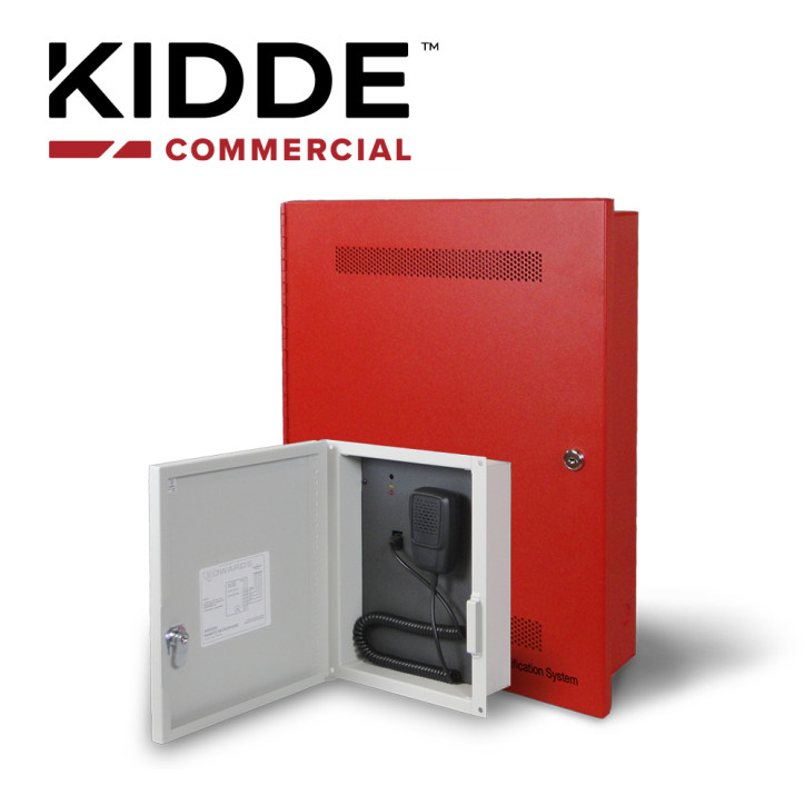 Panel de notificación por voz 50 W reproductor de mensajes grabados 20 min cumple NFPA 72 KIDDE ANS50MDR2 Panel de notificación por voz 50 W reproductor de mensajes grabados 20 min cumple NFPA 72 KIDDE ANS50MDR2