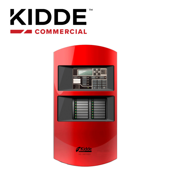 Panel de incendio inteligente lazo SLC Clase A o Clase B hasta 250 dispositivos direccionables por lazo expansible a KIDDE VS4-R