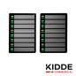 ANUNCIADOR LED DE 16 ZONAS KIDDE D16L-VS / 2 LEDS POR ZONA COMPATIBLE CON PANEL VS4 MAXIMO 2 ANUNCIADORES POR PANEL