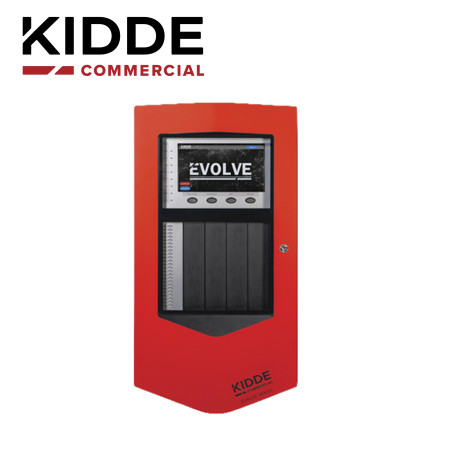 PANEL DE INCENDIO INTELIGENTE CON PANTALLA TACTIL / EVOLVE-ML-R KIDDE / 10 PULGADAS / HASTA 1000 PUNTOS 500 DETECTORES 500 MODUL