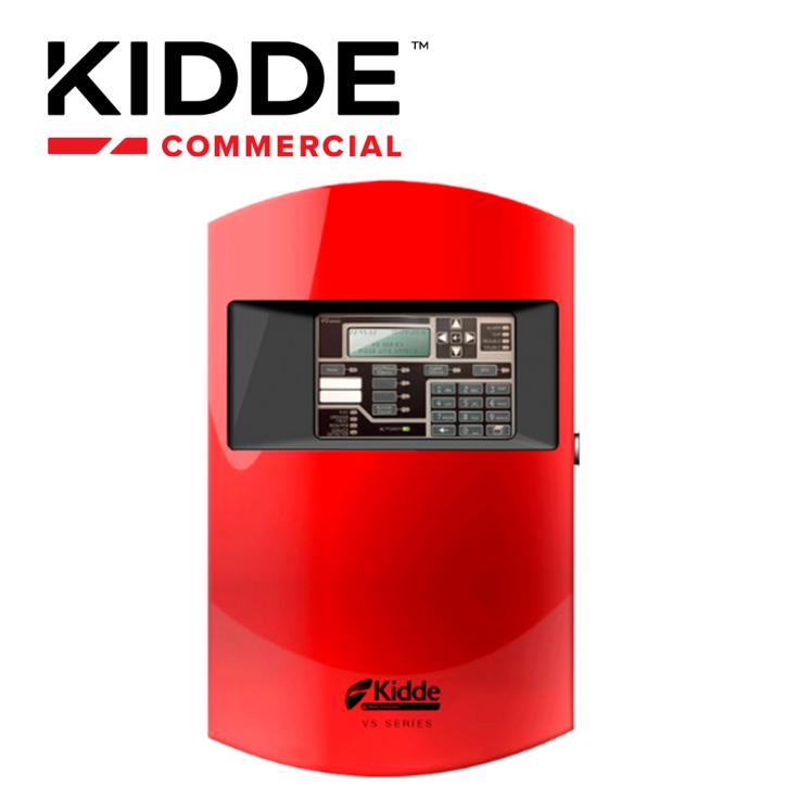 Panel de detección de incendio inteligente 1 lazo direccionable hasta 64 dispositivos 2 NAC Clase B KIDDE VS1-R