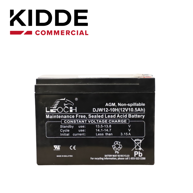 BATERIA DE RESPALDO 12V10A DE ALTA DENSIDAD ENERGETICA Y BAJO MANTENIMIENTO 12V 11AH VIGILANT IDEAL PARA LOS PANELES VS1 VS4 Y L