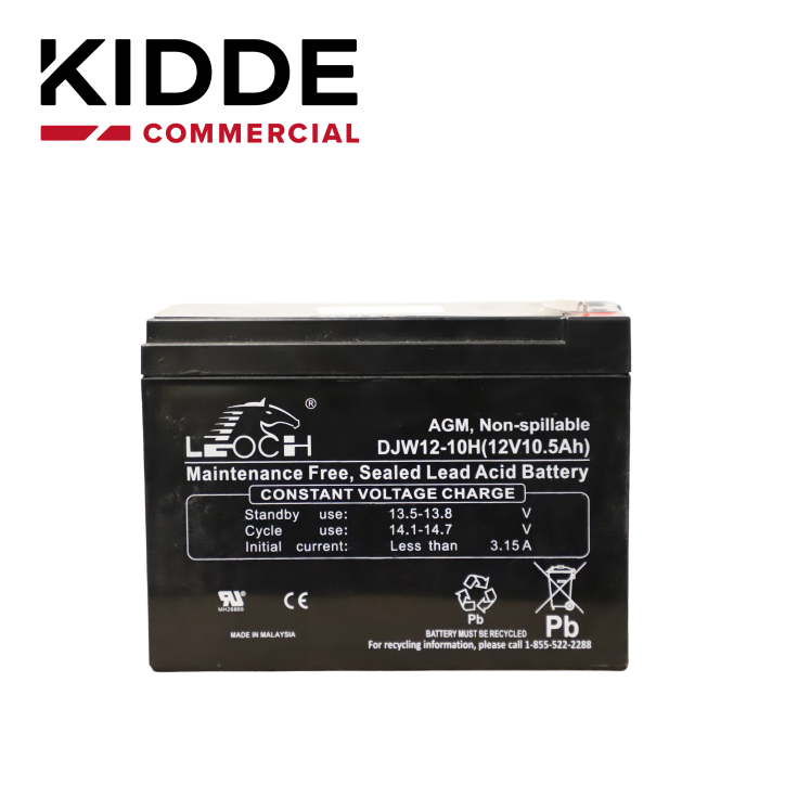 BATERIA DE RESPALDO 12V10A DE ALTA DENSIDAD ENERGETICA Y BAJO MANTENIMIENTO 12V 11AH VIGILANT IDEAL PARA LOS PANELES VS1 VS4 Y L