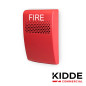 SIRENA DE PARED COMPACTA, MARCA KIDDE. MODELO EG1ARF, COMPATIBLE CON LOS PANELES VS1 Y VS4