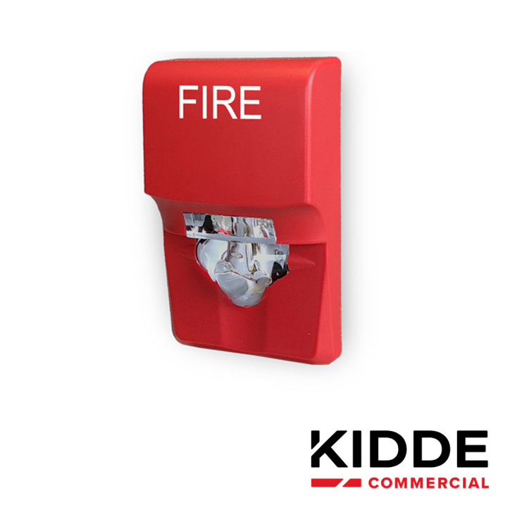 Estrobo de pared compacta 15-75 CD LED montaje en pared KIDDE EG1VRF