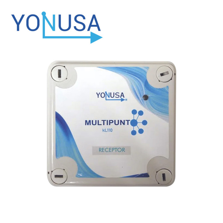 Receptor para solución multipunto capacidad para operar hasta 10 sirenas o estrobos hasta 800W de lámparas motores YONUSA KLR110