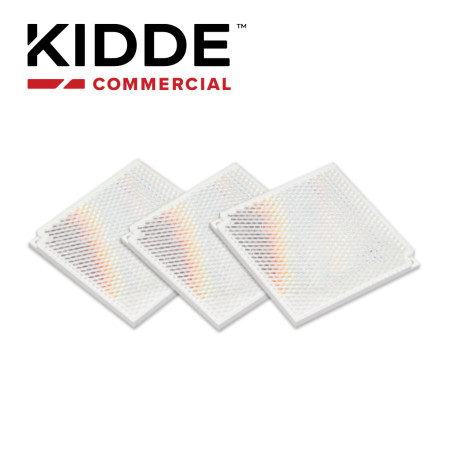 KIT DE PRISMAS PARA EXTENSION DE ALCANCE DE DETECTORES FOTOBEAM 5000-004 / 3 PRISMAS REFLECTORES PARA DISTANCIAS DE 51 A 100 MET