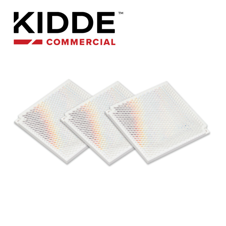 Kit de prismas reflectores para extensión de alcance Extensión de alcance 3 prismas reflectores 51 a 100 metros KIDDE 5000-004 Kit de prismas reflectores para extensión de alcance Extensión de alcance 3 prismas reflectores 51 a 100 metros KIDDE 5000-004