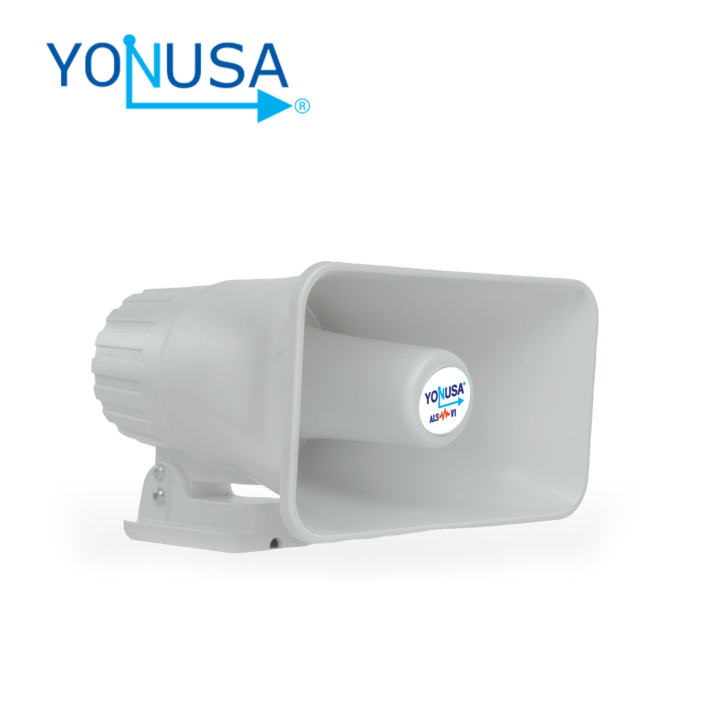 Sirena de alertamiento sísmico 30 Watts 12 VDC audio oficial del SASMEX YONUSA ALS-V1 SIRENA