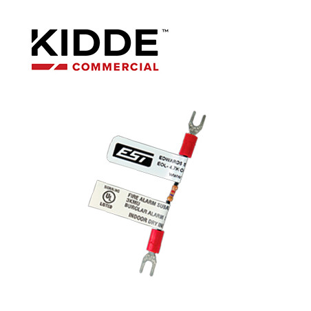 RESISTENCIA DE FIN DE LINEA EOL47 / 4.7K? CERTIFICADO UL / COMPATIBLE CON PANELES KIDDE Y DE TERCEROS/ PAQUETE DE 7 PIEZAS