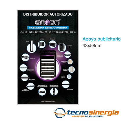 POSTER PUBLICITARIO ENSON